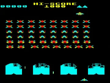 Space Invaders (1982)(Bug Byte)[INVADE1] screen shot game playing